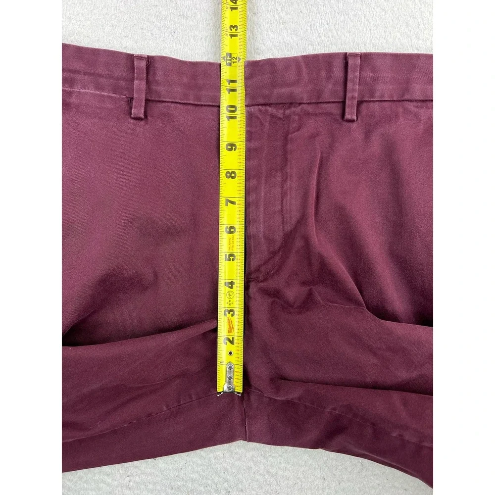 Banana Republic Pants Mens 36x30 Red Tapered Rapid Movement Chino Stretch Casual